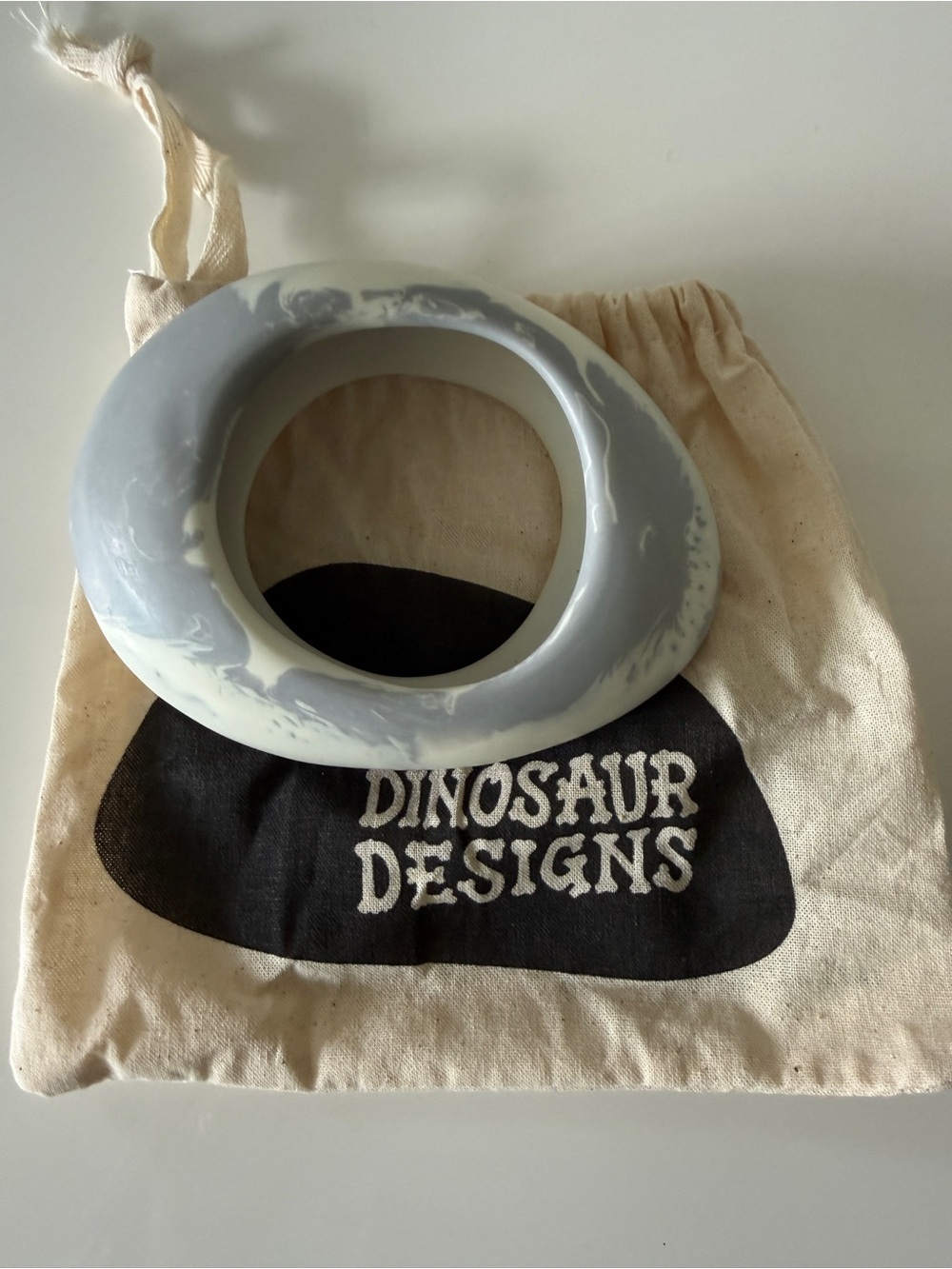 DINOSAUR DESIGNS Large Rock Resin Bangle Bracelet